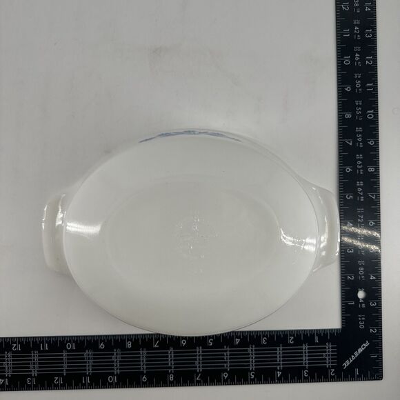 Anchor Hocking Fire King #433 Blue Cornflower 1.5 qt Casserole Dish w/Lid Gift - Picture 10 of 12